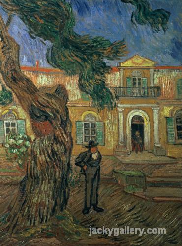 St. Pauls Hospital, St Remy, Van Gogh painting